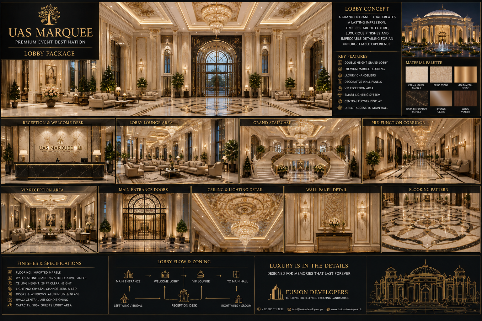 Grand lobby package